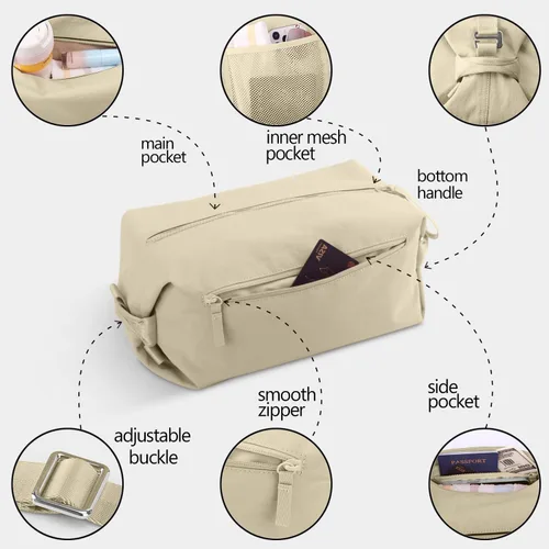 Miniatura 8 de suwarble Pequeñas bolsas cruzadas de gimnasio para mujer, bolsos de viaje, bolsa de hombro, bolsa de pecho, bolsos, bolso de hombro para mujer, Beige