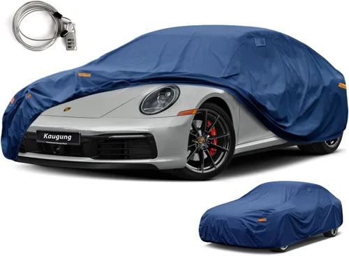 Miniatura 204 de Kaugung Funda de coche resistente para BMW M2 (2019-2024), impermeable, resistente a todo tipo de clima, protección contra el sol, lluvia, polvo