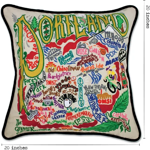 Miniatura 7 de Catstudio Portland (Oregon) - Almohada decorativa bordada