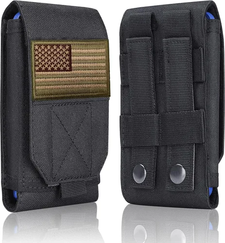 Miniatura 16 de Funda táctica negra para teléfono celular, resistente al agua, para iPhone 11, 12, 13 Pro Max, para Samsung S22, S21, S20, FE, Note 20, A13, A12