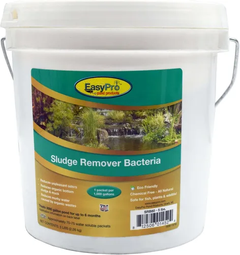 Miniatura 5 de EasyPro SRB24 - Bacterias eliminadoras de lodos para estanque, secas, 24 paquetes