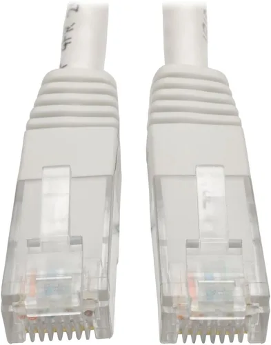 Miniatura 23 de Tripp Lite Cable de conexión moldeado Gigabit Cat6 Cat5e RJ45 M/M 550MHz Amarillo