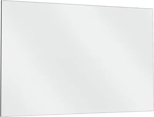 Fab Glass and Mirror Espejo grande de gimnasio para gimnasio en casa, 48 x 32 pulgadas, montaje en pared de vidrio recocido ultra transparente,