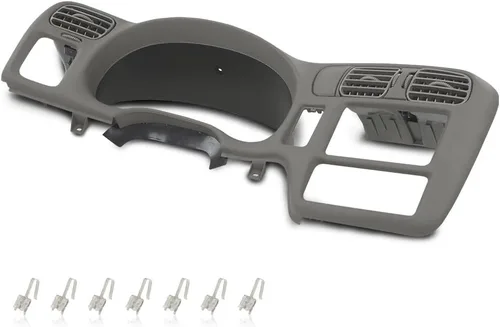 Miniatura 11 de PIT66 Bisel del Tablero de Instrumentos Cluster Bisel del Tablero Trim, Compatible con Chevy Blazer S10 GMC Jimmy Sonoma 1998 1999 2000 2001 2002