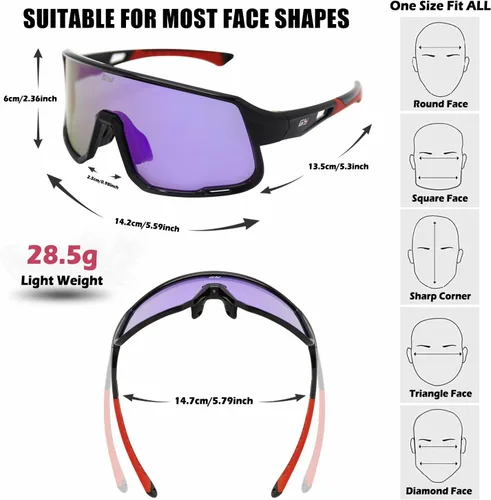 Miniatura 5 de GY Gafas de seguridad para hombres y mujeres, adecuadas para disparar, deportes, recortar y más
