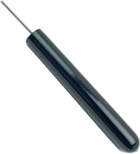 Herramienta de relleno de rodillo de cuentas de papel, punta de acero inoxidable de 5/64 pulgadas (0.078 in) de diámetro, ranura de 1 a 1 1/8