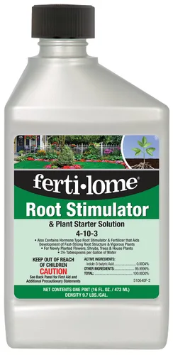 Miniatura 6 de Fertilome (10650) Estimulador de raíces y solución de inicio de plantas 4-10-3 (1 galón)