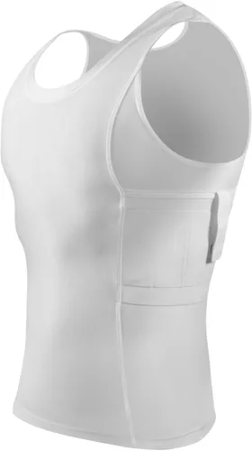 Miniatura 4 de ConcealmentClothes Camiseta sin mangas de compresión para hombre