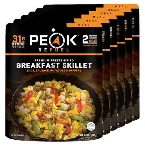Miniatura 25 de Peak Refuel Comida seca congelada para mochileros y camping Sabor increíble Alta proteína Preparación rápida Peso ligero