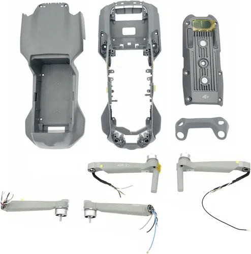 Miniatura 2 de SeiZed Brazo de motor original para DJI Mavic Air 2S cubierta superior delantera marco inferior carcasa delantera/trasera izquierda/derecha brazos