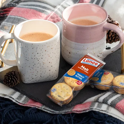 Miniatura 9 de Lance Galletas tipo sándwich, malta con mantequilla de maní, caja de 8