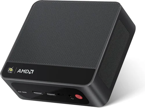 Miniatura 10 de Beelink Mini PC SER5, AMD Ryzen 5 5500U (6C/12T, hasta 4.0 GHz), mini computadora con 16G DDR4 RAM 500 GB M.2 2280 NVMe SSD, Micro PC compatible