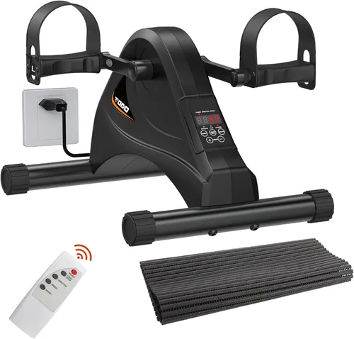 TODO Mini bicicletas de ejercicio con pedal motorizado, para debajo del escritorio, para rehabilitación y terapia física de piernas de brazo