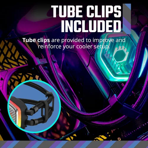Miniatura 9 de Cooler Master 360 Atmos Enfriador líquido AIO de circuito cerrado impulsado por el rendimiento, R9 Ultra 9, bomba aRGB de doble cámara, radiador