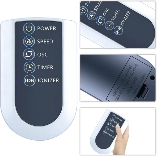 Miniatura 5 de PZL Repuesto para ventilador de torre Lasko Wind Curve Control remoto 2551 2554 2559 4824 T32202 T36212, para torre oscilante T42905, para torre