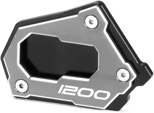 Miniatura 9 de Modeer Motocicleta CNC Kickstand lateral soporte ampliar almohadilla de extensión para R1200GS LC Adventure 2013-2024 R1250GS Adventure Rallye HP