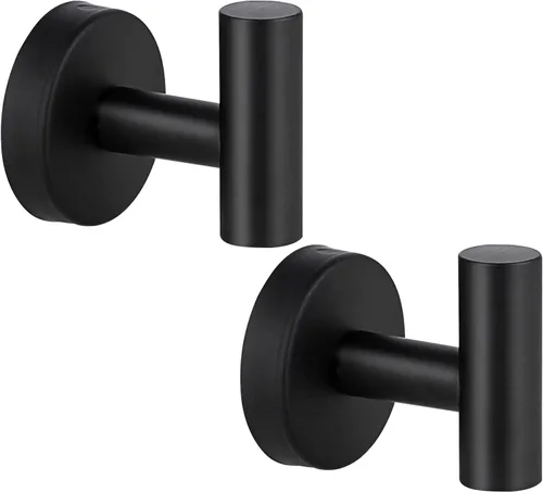 Ganchos para toallas, ganchos de acero inoxidable SUS 304, colgador de puerta resistente, toalla, ropa, armario, esponjas, gancho para baño, cocina,