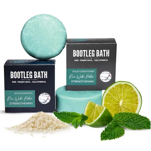 Miniatura 7 de Growth Formula - Juego de barra de champú y acondicionador con biotina y aceite esencial de romero, vegano, sin sulfatos, sin ftalatos, sin