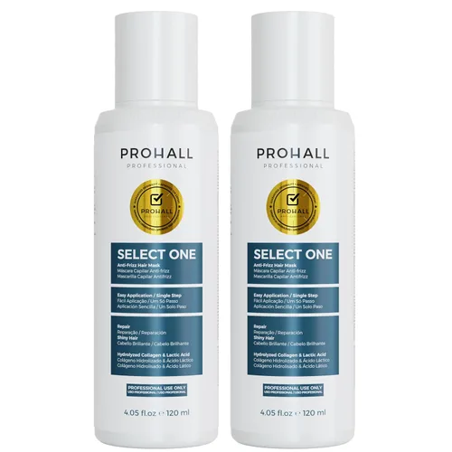 Miniatura 10 de Tratamiento de queratina brasileña Complejo de soplado-PROHALL SELECT ONE 4.05 oz-Tratamiento capilar de queratina sin formaldehído