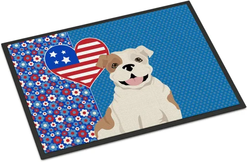 Miniatura 87 de Caroline's Treasures WDK5119JMAT Airedale Terrier USA - Tapete para interiores o exteriores, 24 x 36 pulgadas, tapete para puerta delantera