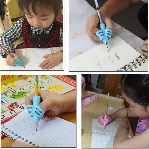 Miniatura 2 de JuneLsy - Empuñaduras de lápices para niños, escritura a mano, corrección de postura, entrenamiento de escritura para niños pequeños, preescolares