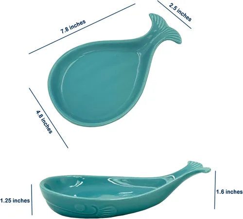 Miniatura 2 de Soporte de cuchara de cerámica para la parte superior de la estufa, soporte para cuchara para encimera de cocina, soporte para cuchara de cocina