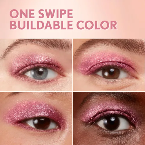 Miniatura 6 de Covergirl Exhibitionist by Kelsea Ballerini - Sombra de ojos líquida con purpurina, altamente pigmentada, acabado brillante, de larga duración