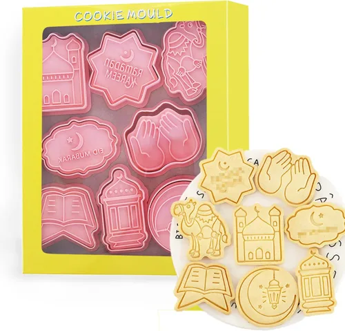 Miniatura 9 de Juego de cortadores de galletas con forma de bola, 8 piezas de fútbol 3D, baloncesto, béisbol, voleibol, fútbol, tenis, cortadores de galletas