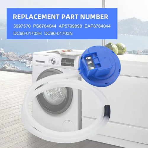 Miniatura 5 de DC96-01703H Interruptor de nivel de agua para lavadora Samsung Sensor de presión Accesorios de reemplazo DC96-01703N
