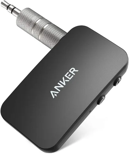 Anker Soundsync - Receptor Bluetooth para transmisión de música con Bluetooth 5.0, conexión de dispositivo doble, llamadas manos libres, duración de