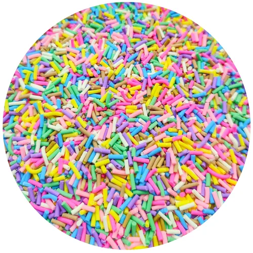 Miniatura 14 de Mulutoo Gránulos falsos de resina de 3.53 oz (3.53 onzas), chispas de arcilla de polímero, rebanadas de arcilla polimérica para arte de uñas