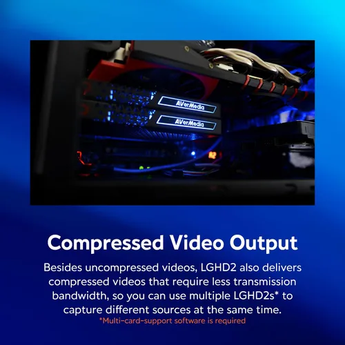 Miniatura 9 de AVerMedia Live Gamer HD 2 - Tarjeta interna de captura de juegos, HDMI y 0.138 in, latencia ultra baja, tecnología de transmisión sin comprimir