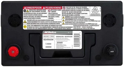 Miniatura 3 de ACDelco - Batería híbrida Advantage AGM para vehículos