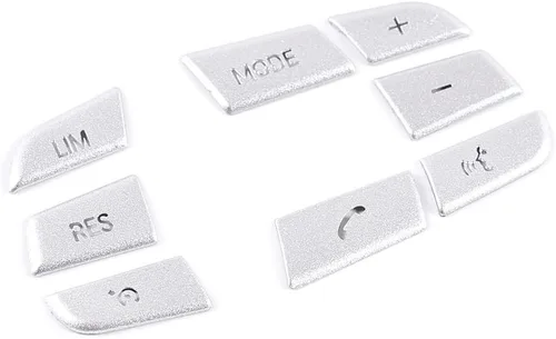 Miniatura 2 de Aleación para BMW Serie 5 F10 5 Serie GT 2011-2017 Interior Volante Botón Parche Etiqueta Engomada Para 7 Series F01 2010-2014 Accesorios de Coche