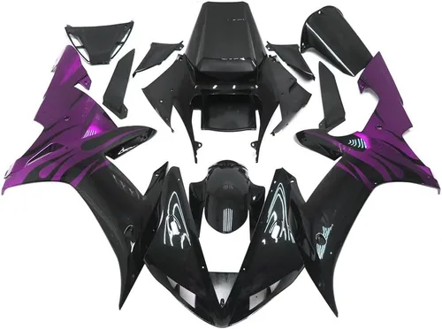 Miniatura 11 de Sportfairings Carenados de motocicleta para Yamaha R1 2002 2003 para YZF1000 02 03 Kit de carenado de plástico ABS Kit de carenado de inyección