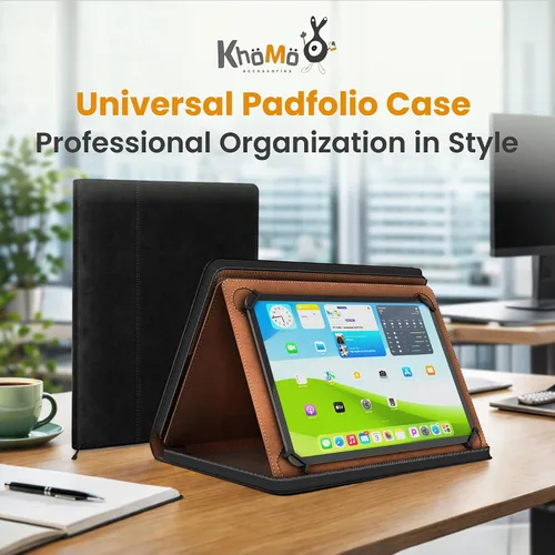 Miniatura 2 de Funda universal Padfolio – Organizador de tablet con soporte para bloc de notas – Compatible con iPad 10ª 11ª generación, iPad Pro 11, iPad 7 8 9