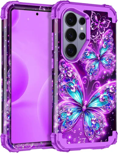 Miniatura 97 de Casetego Funda para Galaxy A16 5G, Tres Capas de Alta Resistencia Robusta a Prueba de Golpes, Protección Completa Rugosa de PC Duro + Parachoques