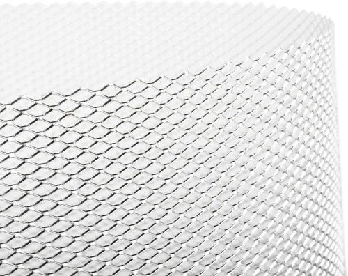 Miniatura 5 de AggAuto - Malla universal de 40 x 13 pulgadas para parachoques de auto, para parrilla de auto, de aleación de aluminio, con agujeros hexagonales