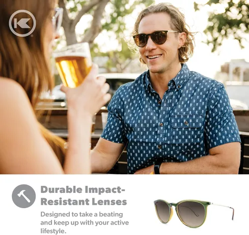 Miniatura 5 de Knockaround Mary Janes Polarized Sunglasses for Men & Women - Impact Resistant Lenses & Full UV400 Protection