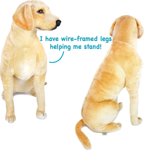 Miniatura 4 de TigerHart Leanna The Labrador - Perro de peluche de 30 pulgadas