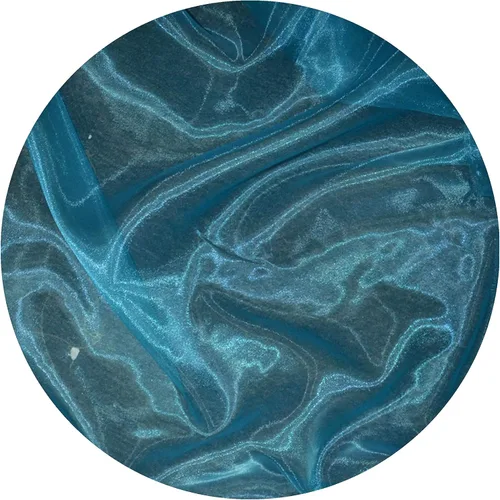 Miniatura 16 de New Star Fabrics Tela de organza transparente Aqua – 10 yardas – Sedosa, brillante, perfecta para vestidos de novia, manualidades, decoración