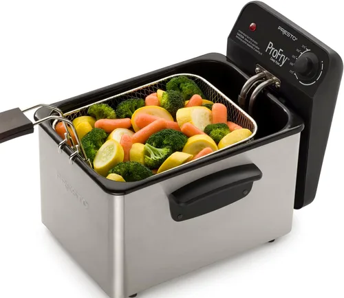 Miniatura 2 de Presto 05461 ProFry freidora de inmersión de acero inoxidable, talla única , Plateado