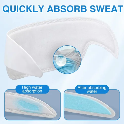 Miniatura 6 de 60 protectores de cuello para camisas de hombre, protector de camisa desechable, adhesivo contra el sudor