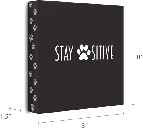 Miniatura 4 de Barnyard Designs Letrero de madera motivación – Decoración de escritorio, decoración primitiva de oficina para mujeres, citas inspiradoras