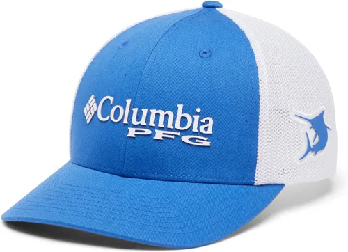 Miniatura 18 de Columbia - Gorra de malla con bandera con árboles unisex para adultos, corona alta