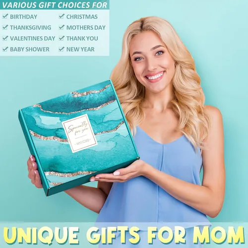 Miniatura 4 de Los mejores regalos para el Día de la Madre o cumpleaños de parte de hija o hijo, canasta de regalos para mamá, mujeres, suegra, nueva mamá o esposa