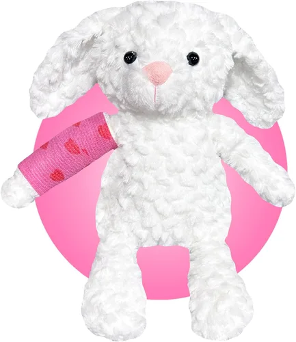 Miniatura 6 de Regalo de brazo roto/pierna para niños, elige el color y la ubicación del molde - 20 animales de peluche diferentes de 14 pulgadas con moldes