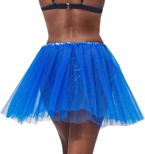 Miniatura 5 de COSYDAYS Faldas tutú para mujer, tul en capas, tutú para bailar, faldas elásticas para adultos, faldas tutú para mujeres y niñas