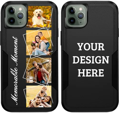Fundas de teléfono personalizadas con múltiples imágenes para iPhone 11 Pro Max, imágenes personalizadas, protección contra caídas, cuerpo completo,