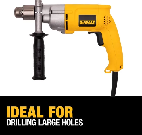 Miniatura 4 de DEWALT Taladro con cable, 7.8 amperios, 1/2 pulgada (DW245)